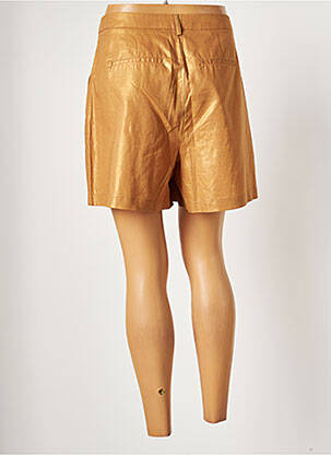 Short coupe droite marron VERO MODA femme