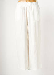 Pantalon droit blanc VERO MODA pour femme seconde vue