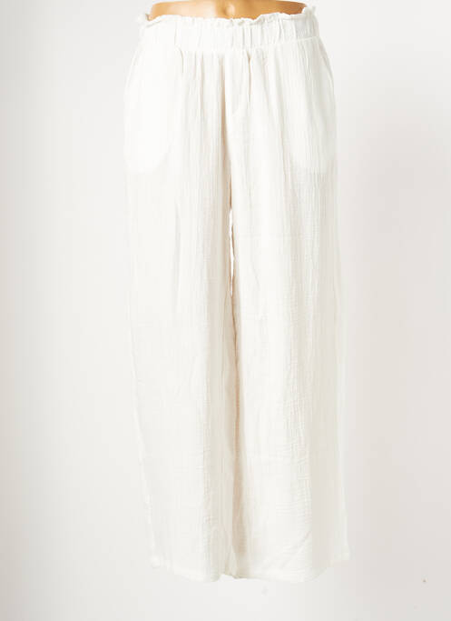 Pantalon droit blanc VERO MODA pour femme