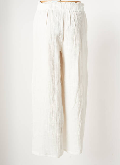 Pantalon droit blanc VERO MODA pour femme
