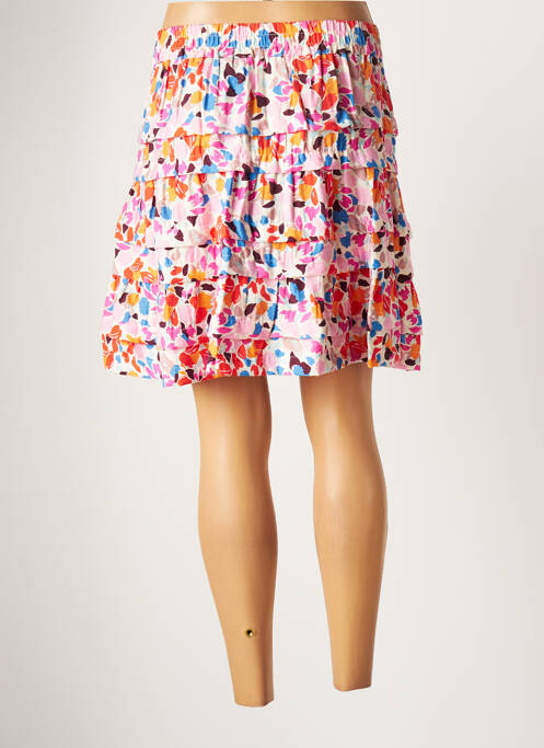 Jupe courte rose Y.A.S pour femme