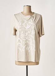 T-shirt beige LUISA CERANO pour femme seconde vue