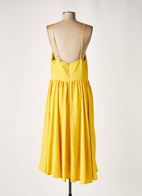 Robe longue jaune MOLLY BRACKEN pour femme
