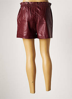 Short tissage simili-cuir taille normale violet MOLLY BRACKEN femme