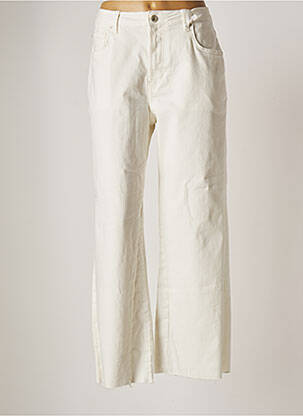 Pantalon large beige FRACOMINA pour femme