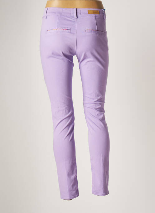 Pantalon 7/8 violet HOPPY pour femme