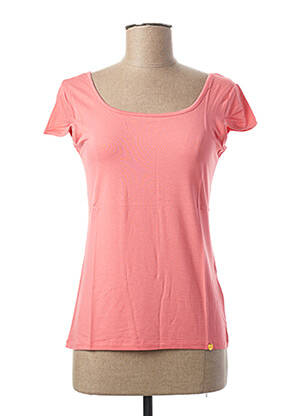 T-shirt rose PAUL BRIAL pour femme