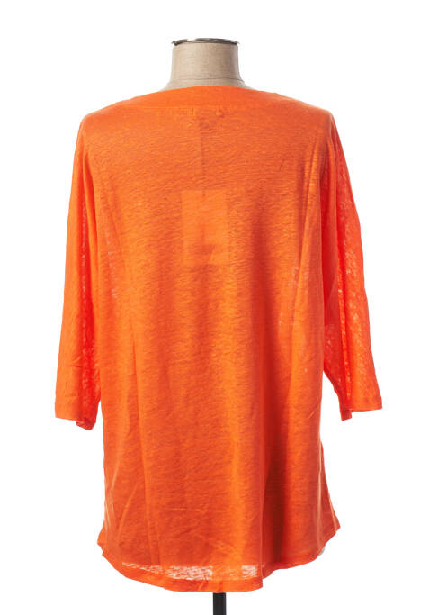 T-shirt orange PAUL BRIAL pour femme