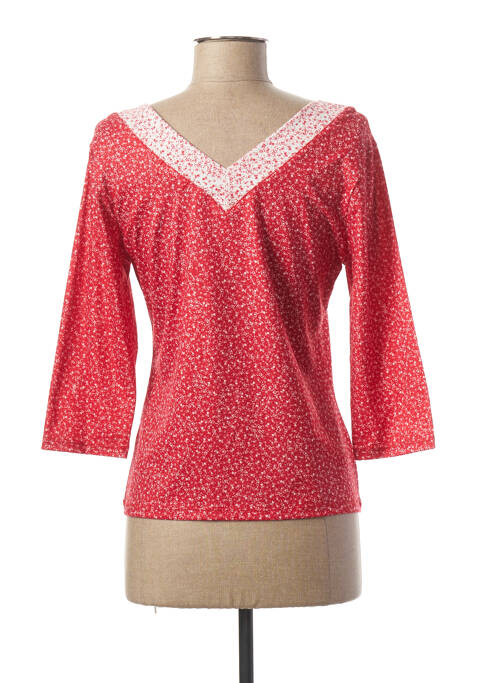 T-shirt rouge PAUL BRIAL pour femme