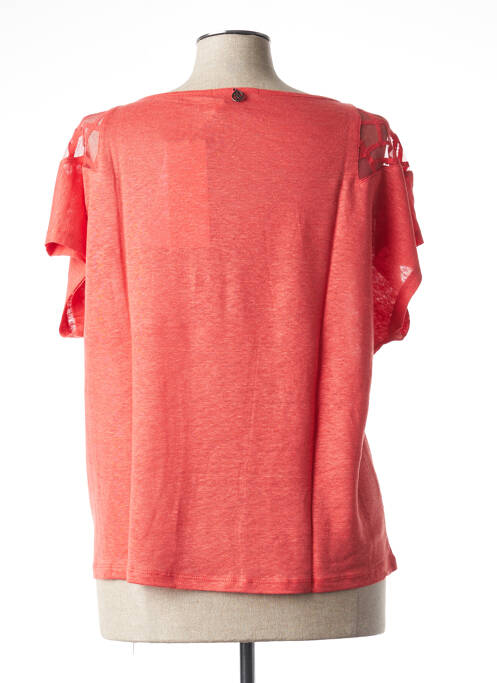 T-shirt rouge MALOKA pour femme