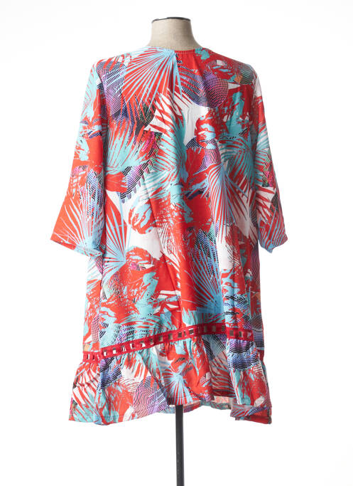 Tunique manches longues rouge G!OZE pour femme