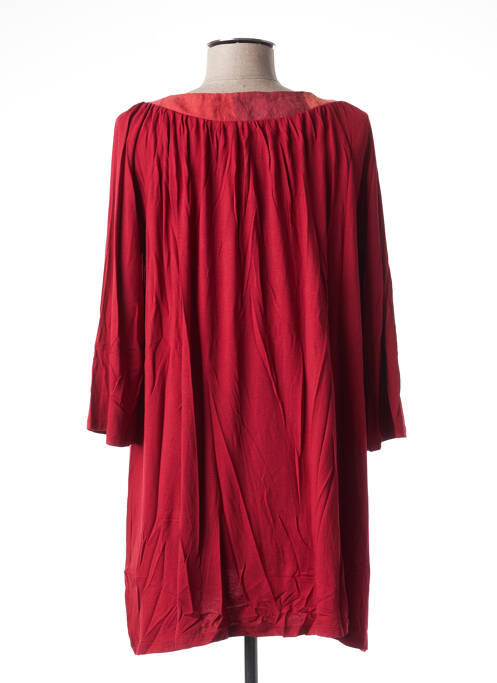 Gilet manches longues rouge G!OZE pour femme