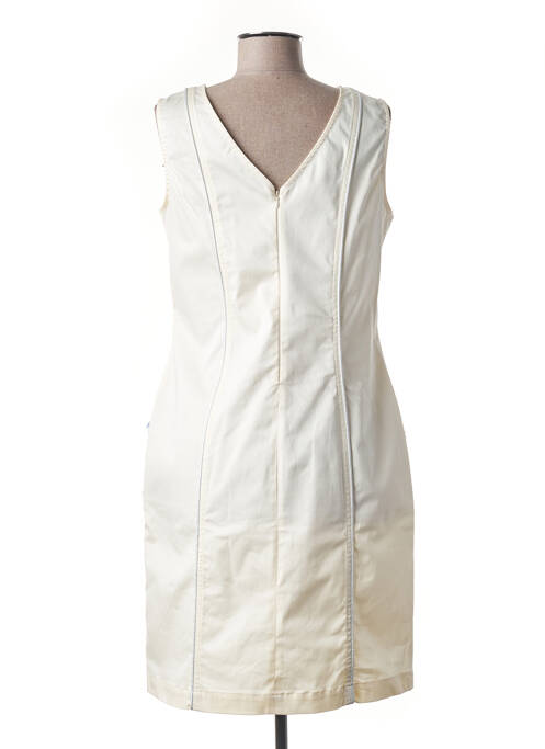 Robe mi-longue beige PAUL BRIAL pour femme