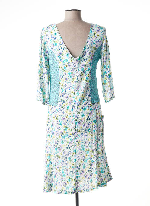 Robe mi-longue bleu PAUL BRIAL pour femme