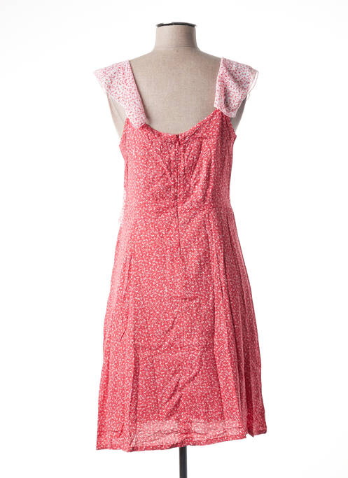 Robe mi-longue rouge PAUL BRIAL pour femme