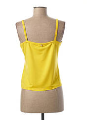 Top jaune PAUL BRIAL pour femme seconde vue