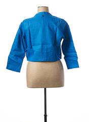 Veste casual bleu MALOKA pour femme seconde vue