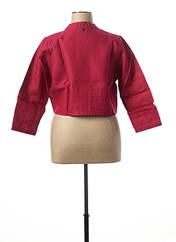 Veste casual rouge MALOKA pour femme seconde vue