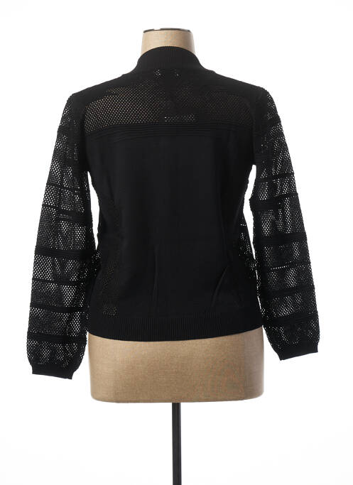 Gilet manches longues noir PAUL BRIAL pour femme