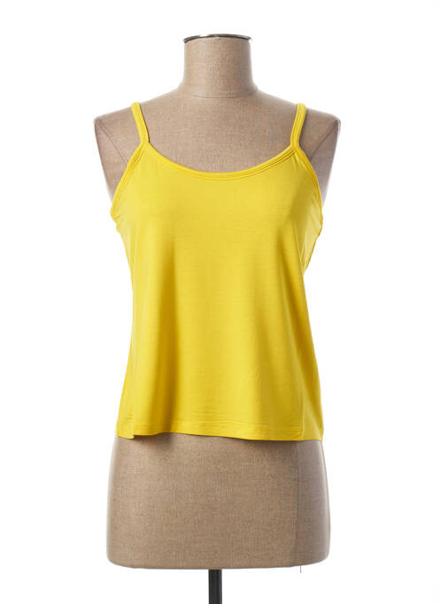 Top jaune PAUL BRIAL pour femme