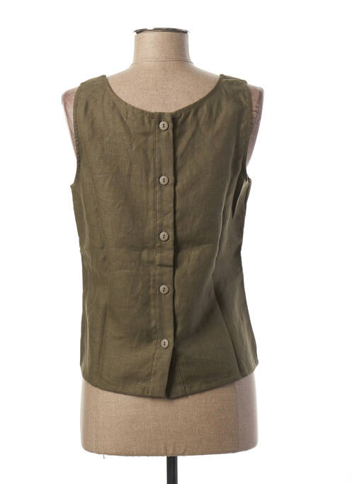 Top vert PAUL BRIAL femme