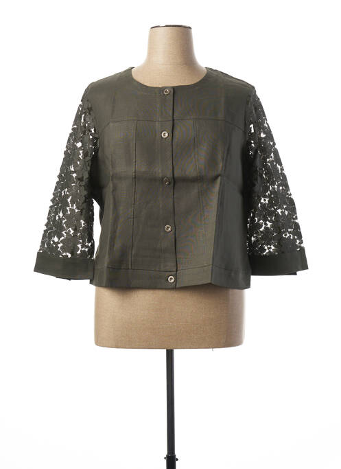 Veste casual vert MALOKA pour femme