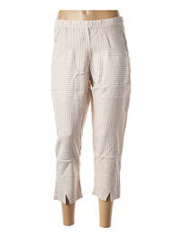 Pantacourt coupe droite beige G!OZE femme