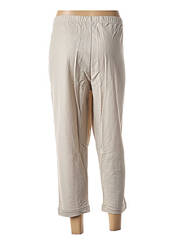 Pantalon 7/8 beige G!OZE pour femme seconde vue
