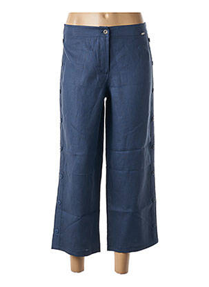 Pantalon 7/8 bleu MALOKA pour femme