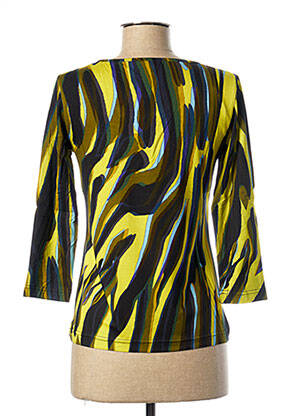 T-shirt manches 3/4 manches 3/4 vert PAUL BRIAL femme