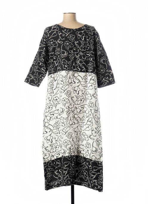 Robe longue blanc G!OZE pour femme