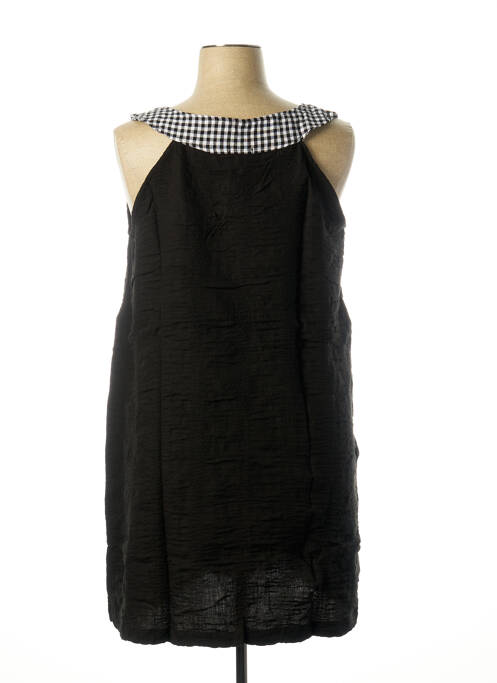 Robe mi-longue noir G!OZE pour femme