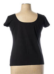T-shirt noir PAUL BRIAL pour femme seconde vue