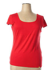T-shirt rouge PAUL BRIAL pour femme seconde vue