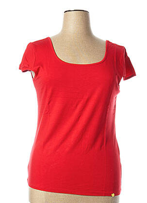 T-shirt rouge PAUL BRIAL pour femme
