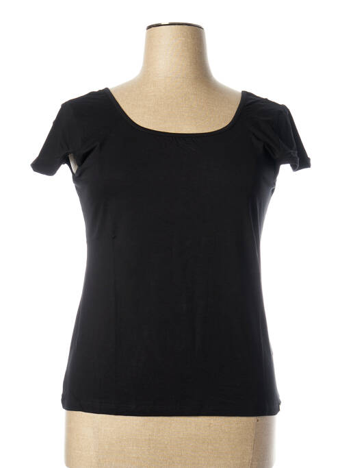T-shirt noir PAUL BRIAL pour femme