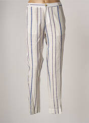 Pantalon chino blanc MKT STUDIO pour femme seconde vue