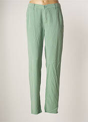 Pantalon chino vert FIVE pour femme seconde vue