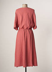 Robe longue rose CKS pour femme seconde vue