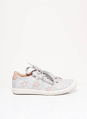 Baskets gris INDIGO pour fille