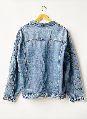 Veste en jean manches longues bleu MAJE femme