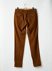 Pantalon chino marron INCOTEX pour homme seconde vue