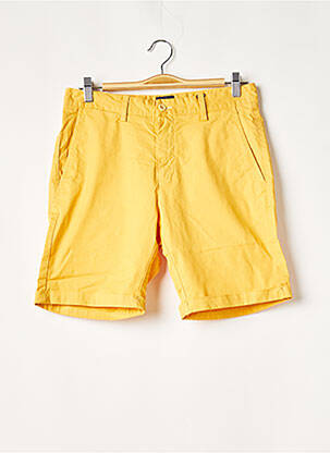 Short tissage popeline taille normale jaune GANT homme