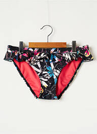 Bas de maillot de bain imprimé fleurs culotte noir TED BAKER femme