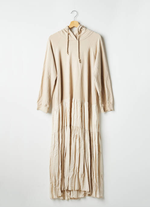 Robe longue beige JOHANNA PARIS pour femme