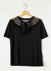 T-shirt noir SANDRO pour femme seconde vue