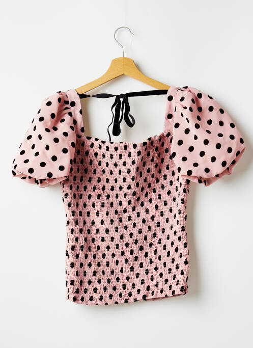 Top rose LPA pour femme