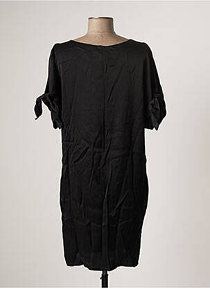 Robe courte manches courtes manches courtes noir MINIMUM femme