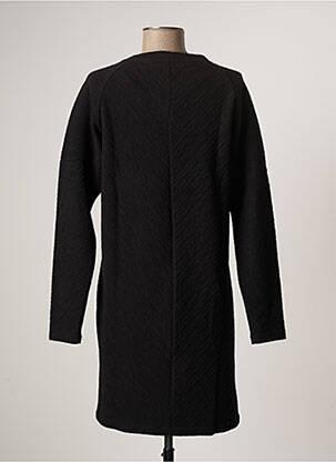 Robe courte manches longues manches longues noir MINIMUM femme