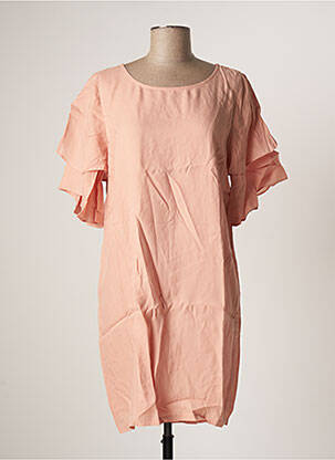 Robe courte rose MINIMUM pour femme